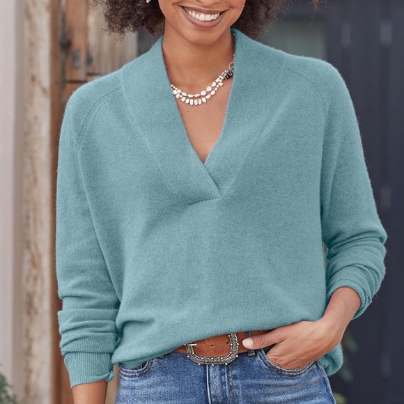 Sundance Sweaters Sundance Catalog Zadie Cashmere Sweater Large